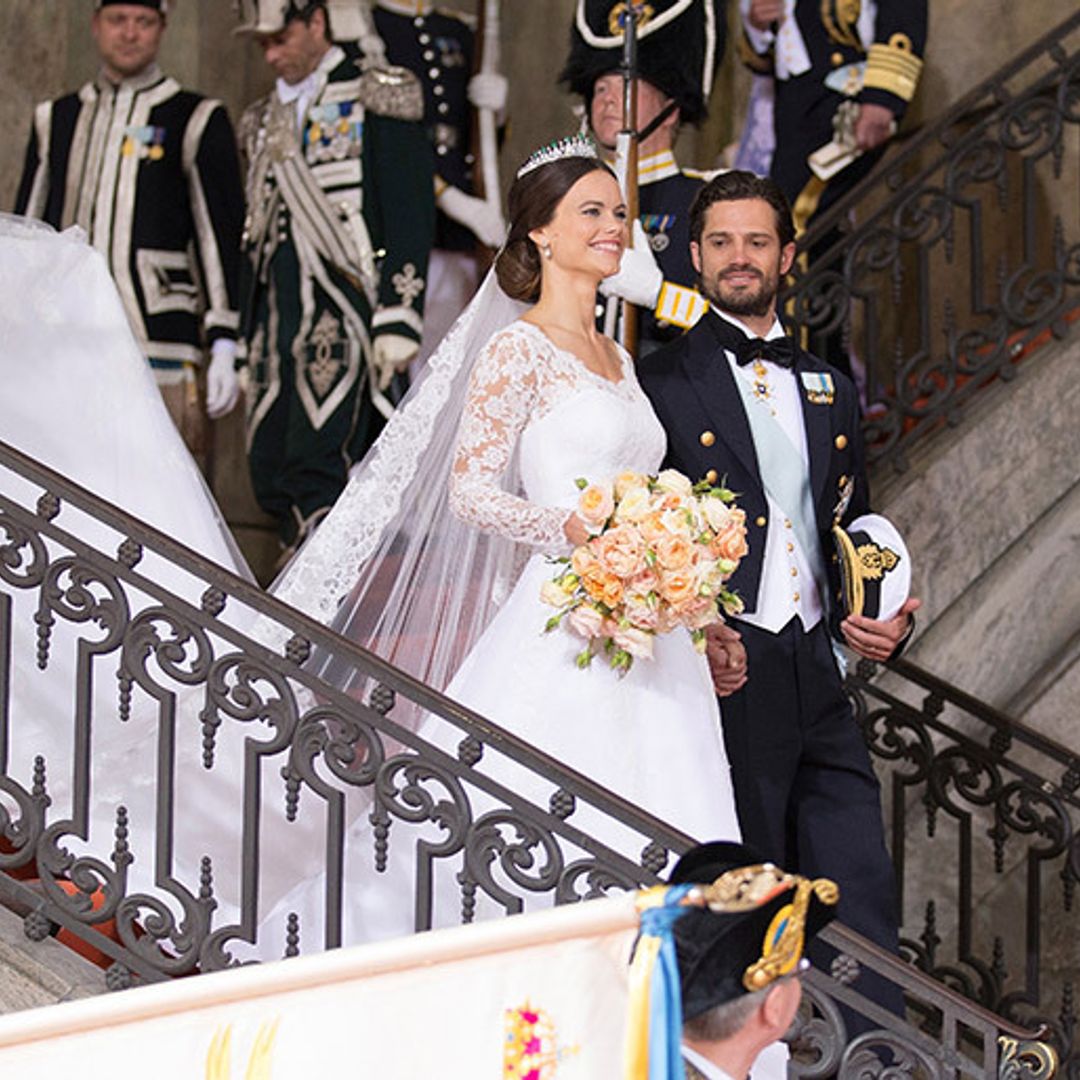 Princess Sofia of Sweden's stunning wedding gown: all the details