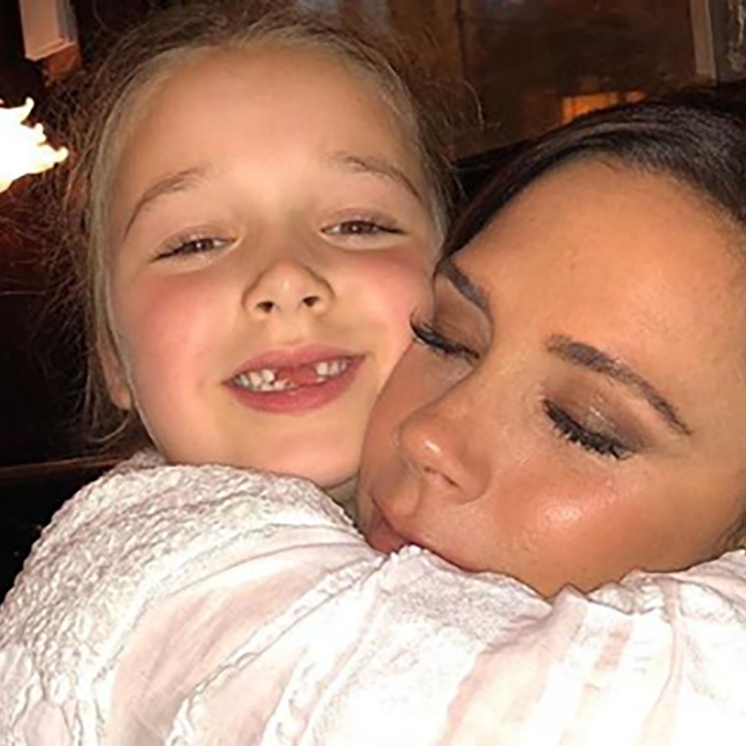 Harper Beckham surprises Victoria with something she loves in the morning
