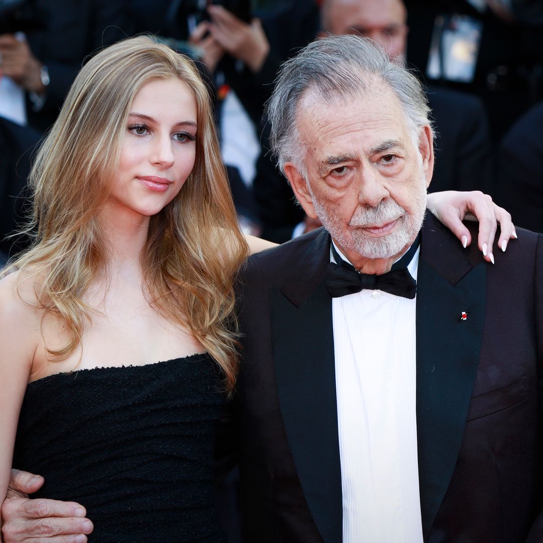 Romy Mars et Francis Ford Coppola à la première du film "Megalopolis" au 77ème Festival de Cannes le 16 mai 2024