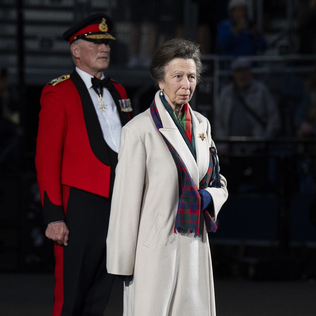 Princess Anne unexpectedly rocks two scarves in August for new appearance