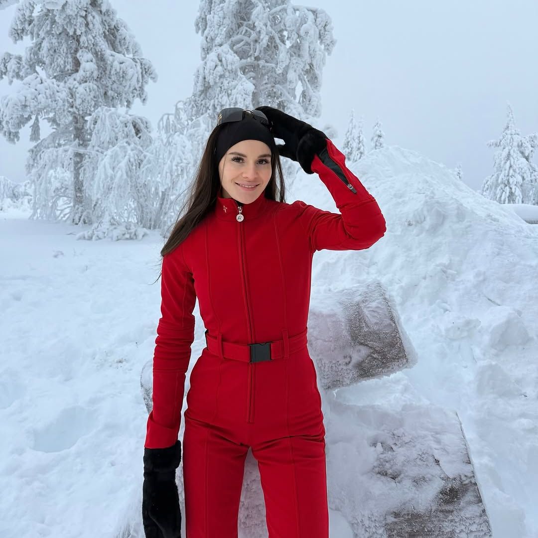 Holly Ramsay is the ultimate ski bunny on pre-wedding ski break