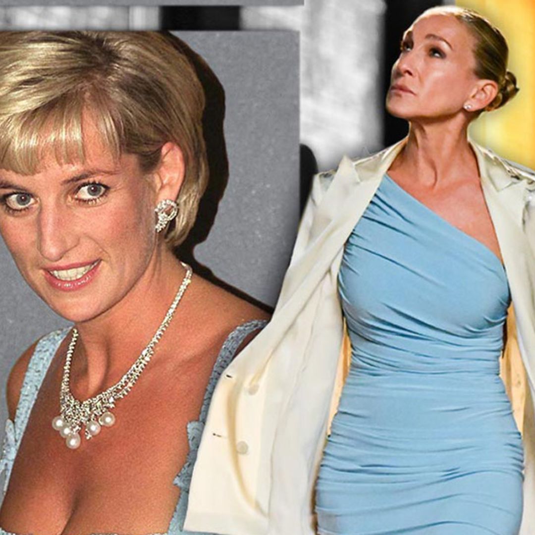 Carrie Bradshaw's must-see dress has a secret link to Princess Diana