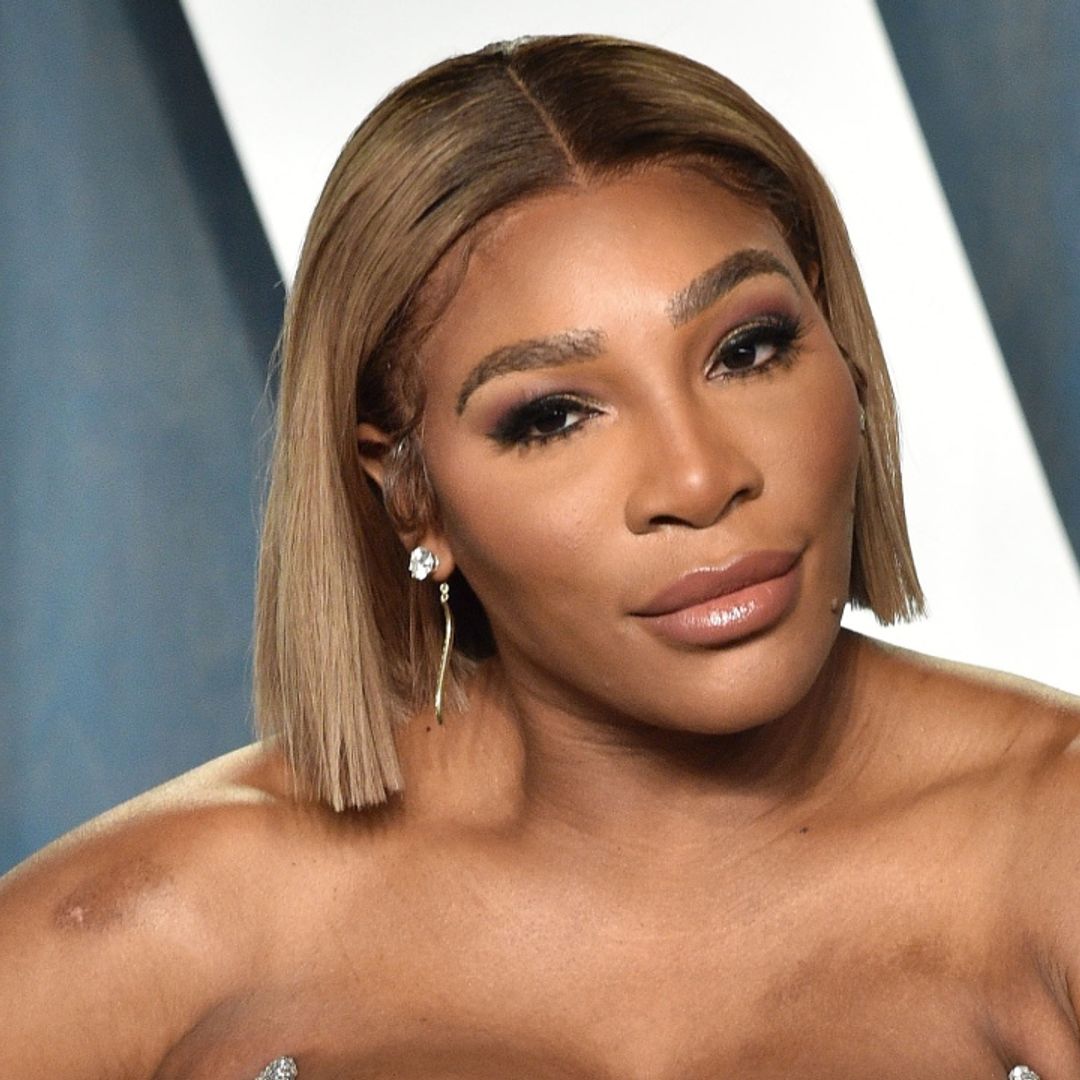 Serena Williams is a stunner in a cut-out gown in bathroom selfie
