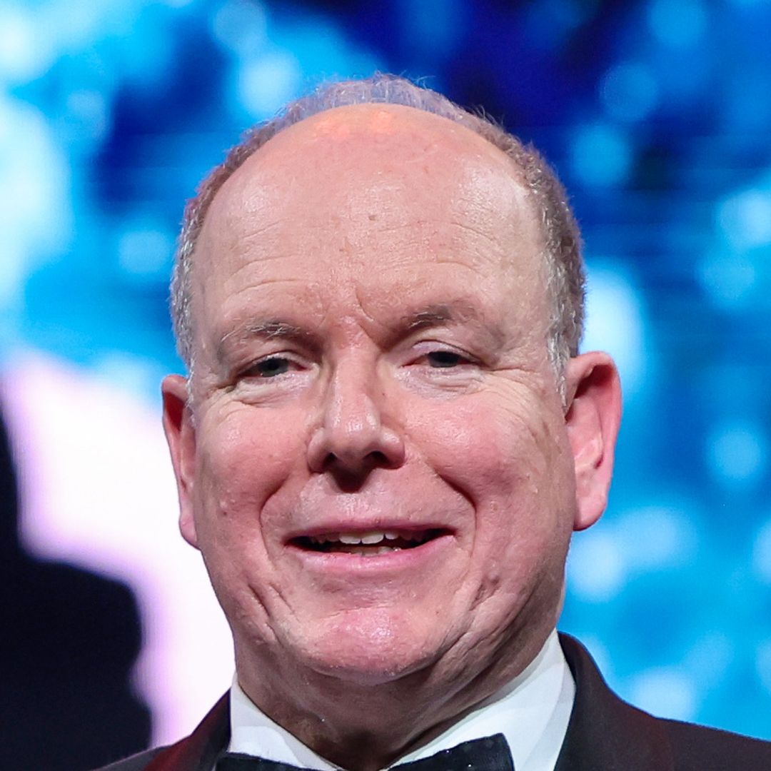 Prince Albert supported by rarely seen eldest daughter Jazmin 