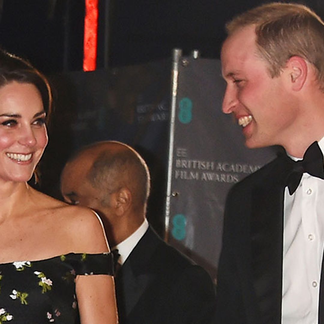 All the details on Prince William and Kate's glitzy BAFTAs outing