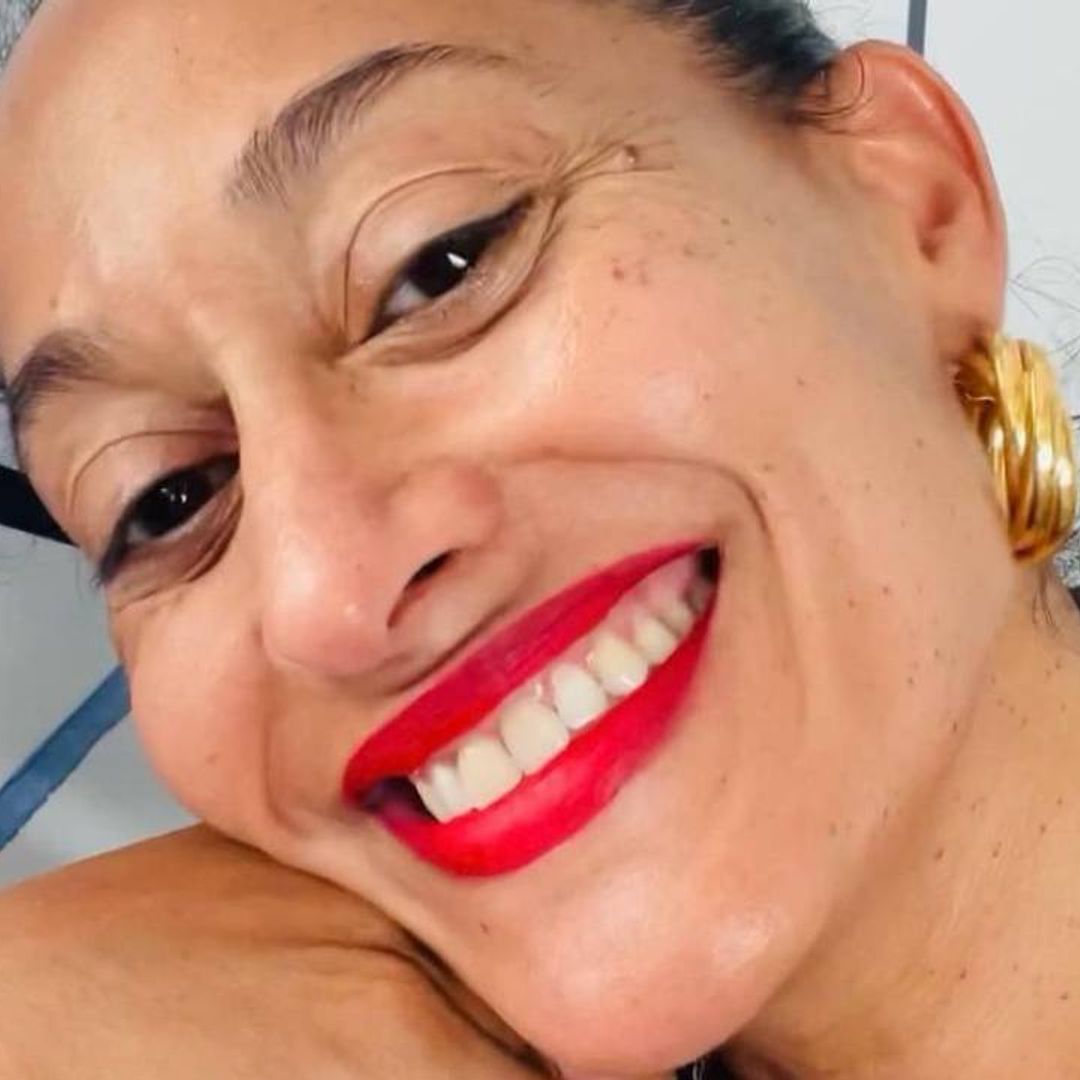 Tracee Ellis Ross' adorable video with newborn baby and lookalike sister sends fans into a tailspin