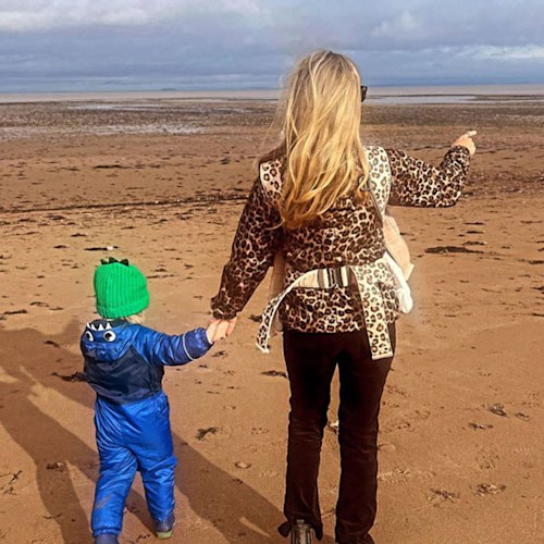 Carrie Johnson shares special family photos of half-term holiday with children from Somerset staycation
