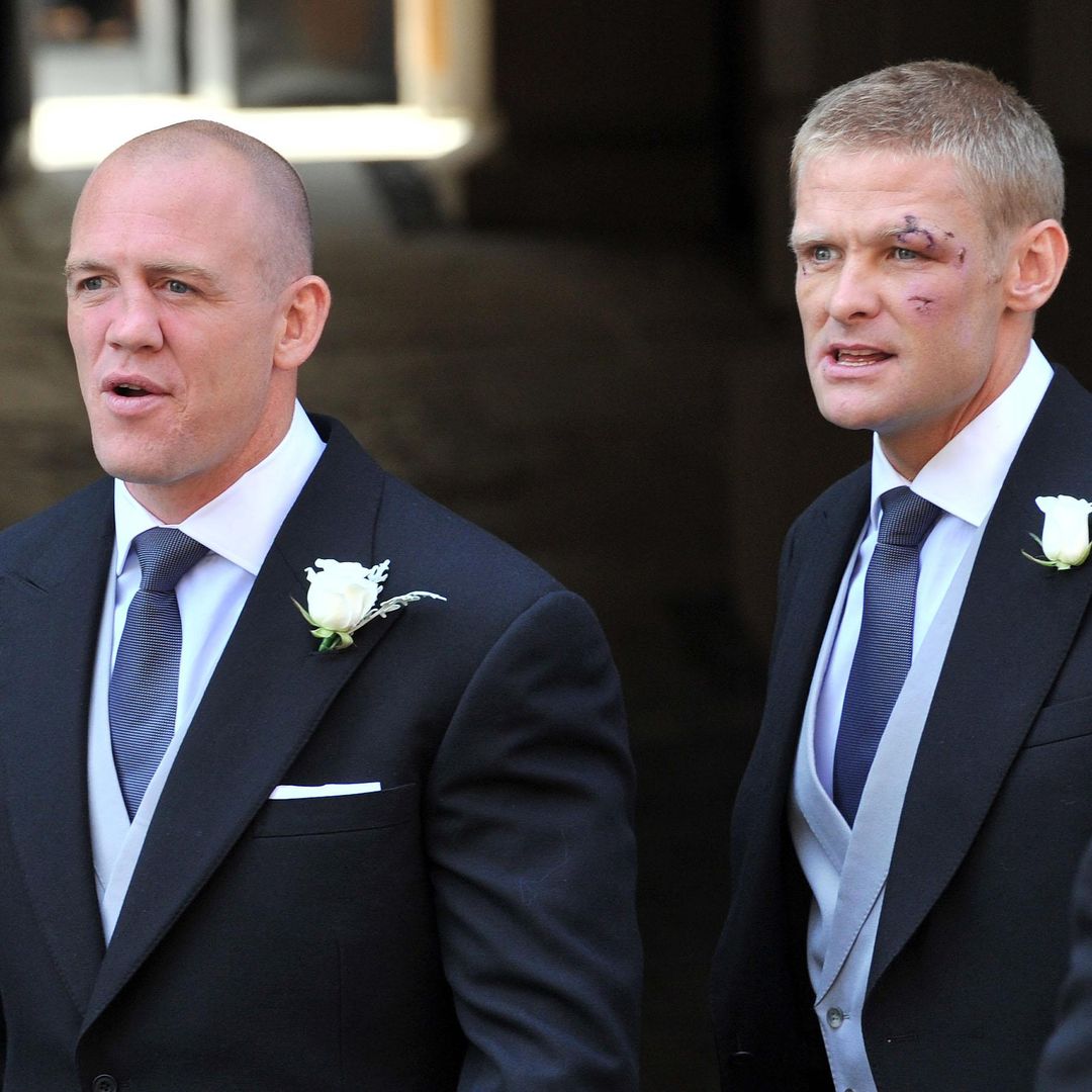 Why Mike Tindall's best man had a black eye at royal wedding