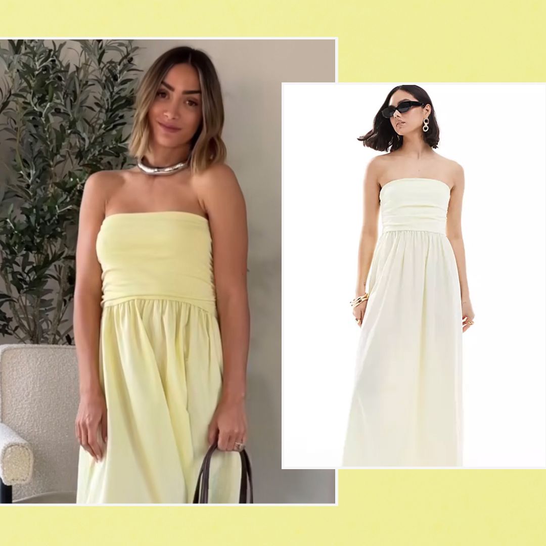 Frankie Bridge has found the £32 strapless dress of the summer – and it's at the top of my wishlist