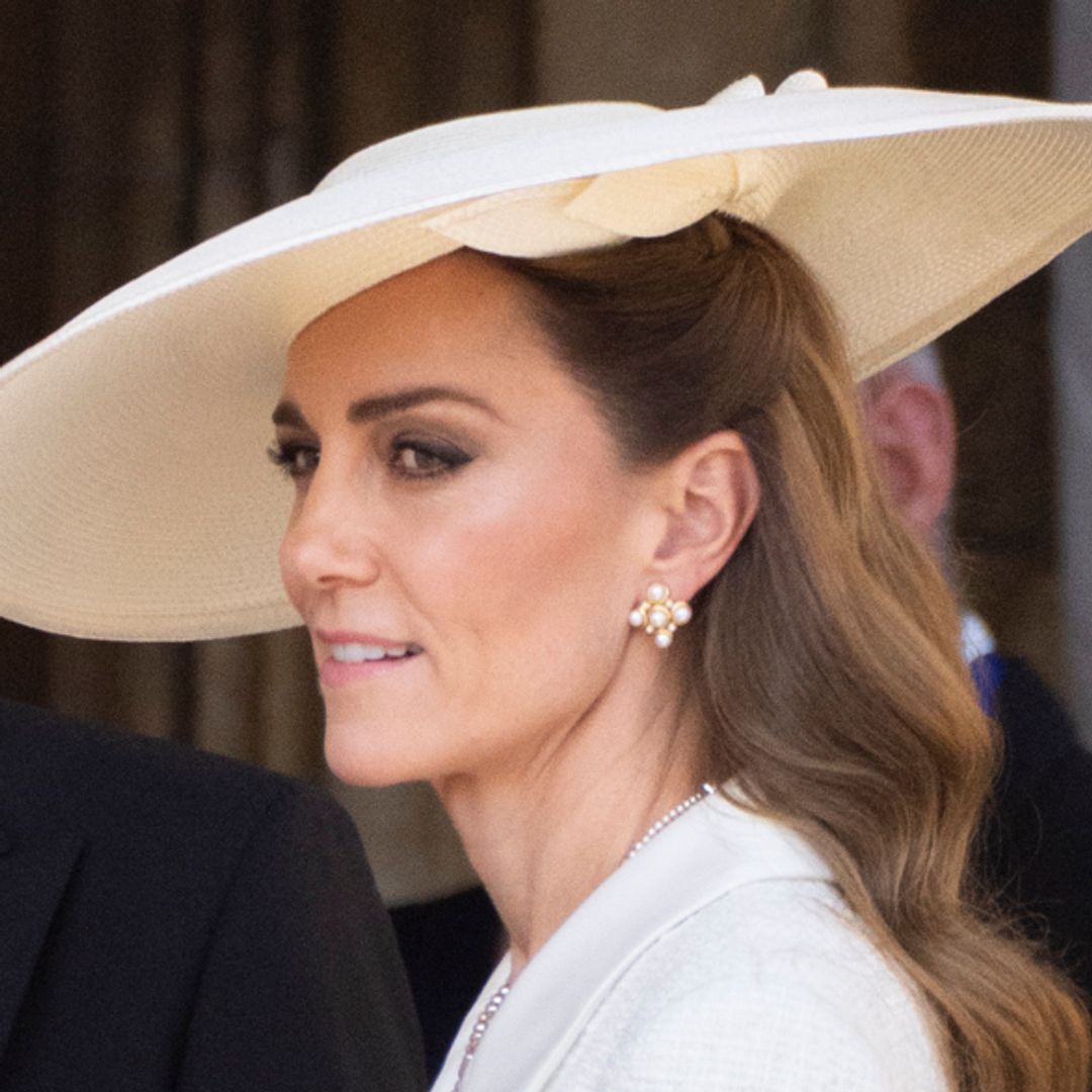 The Princess of Wales could be a bride in lace skirt with longest hair