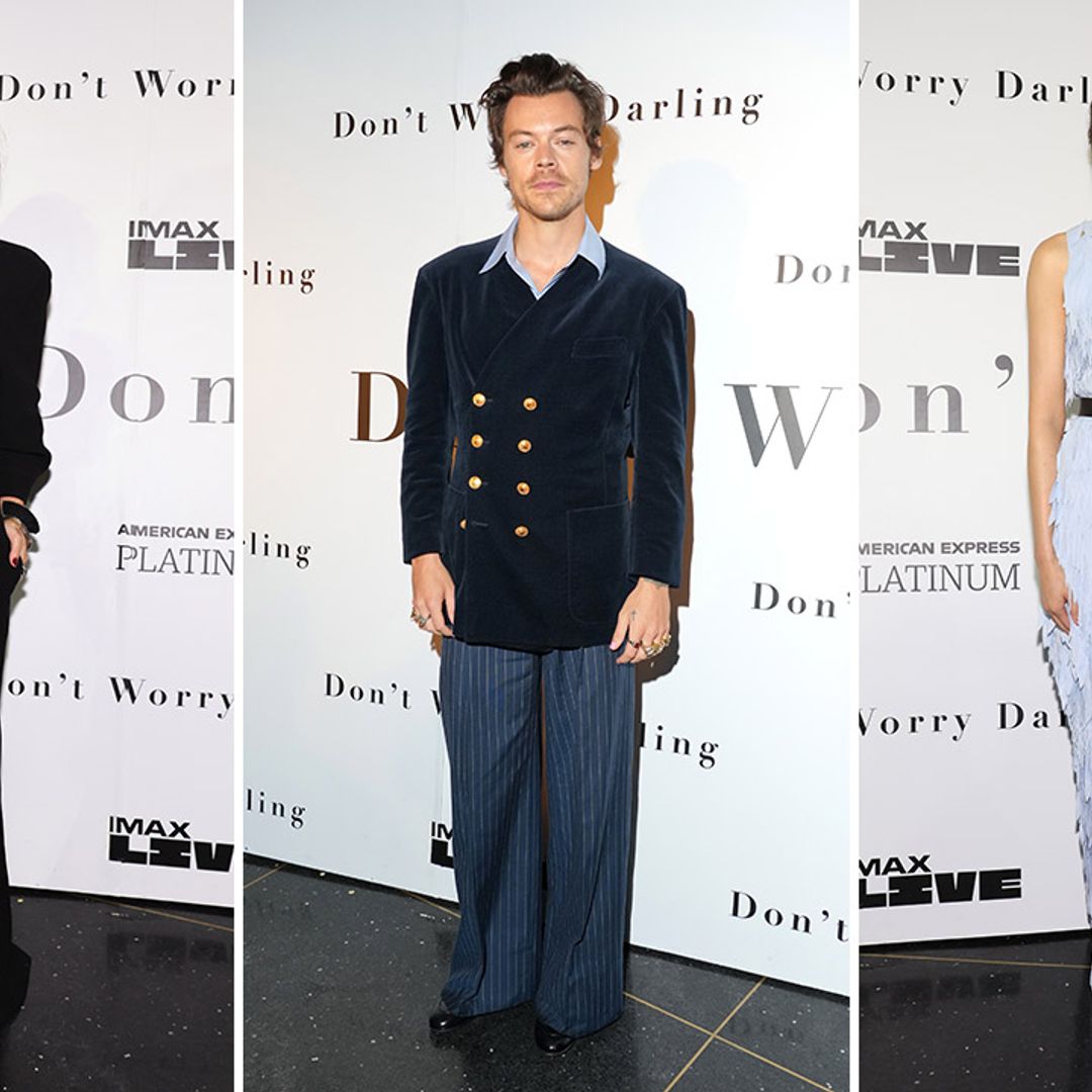Harry Styles and Olivia Wilde are couple style goals at the NYC Don't Worry Darling premiere