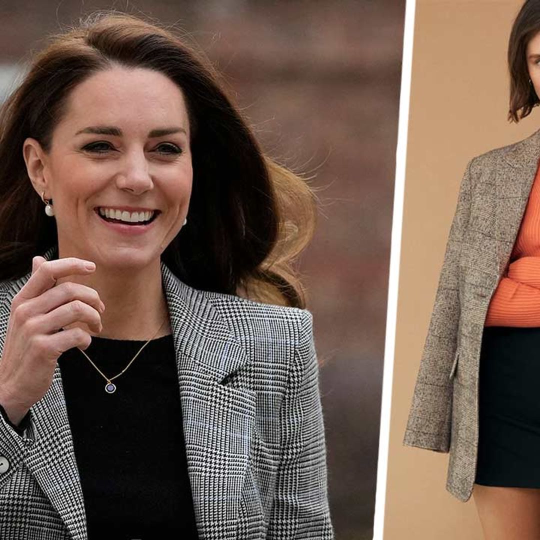 11 Princess Kate-worthy tweed blazers to shop this season