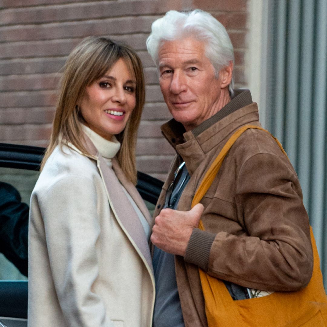 Richard Gere's wife Alejandra Silva 'holding it together' in rare photo