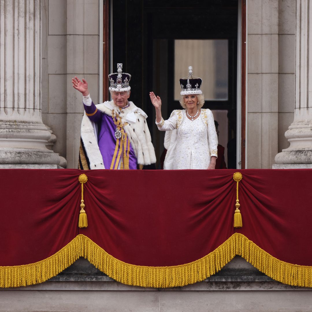 King Charles And Queen Camilla Exchange Comforting Looks During ...