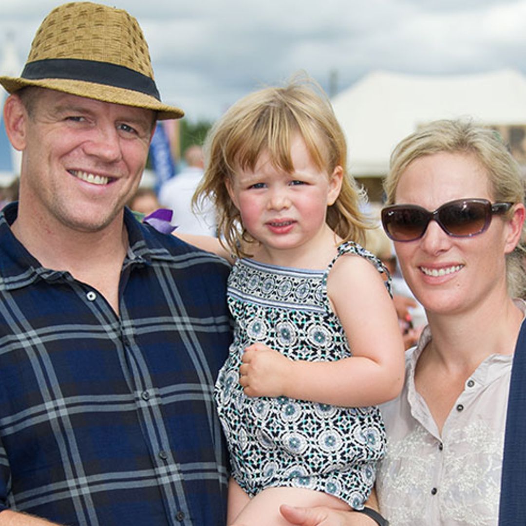 Mia Tindall jokes around with her parents at Jamie Oliver's festival