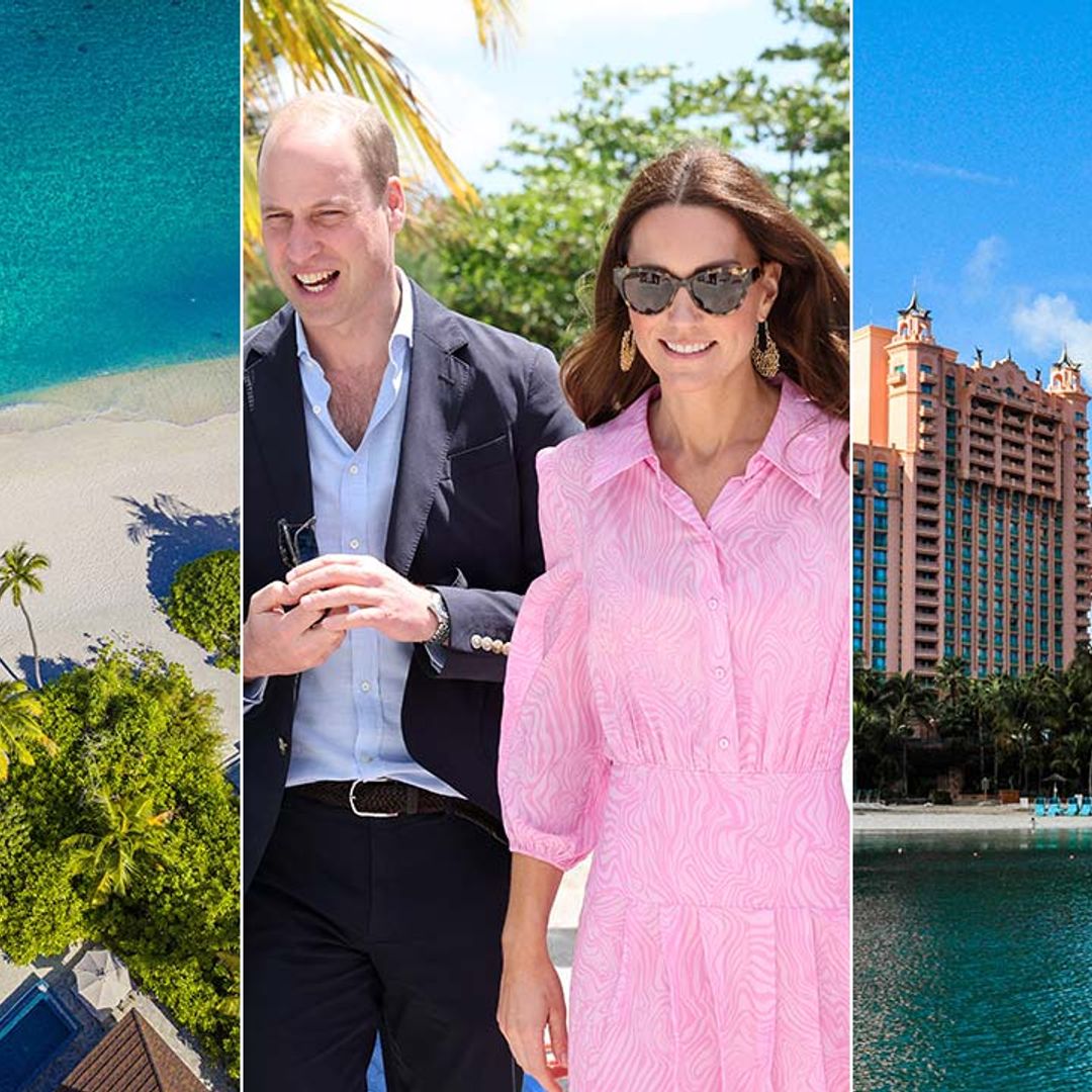 Inside Prince William and Kate Middleton's £19k-a-night suite in the Bahamas