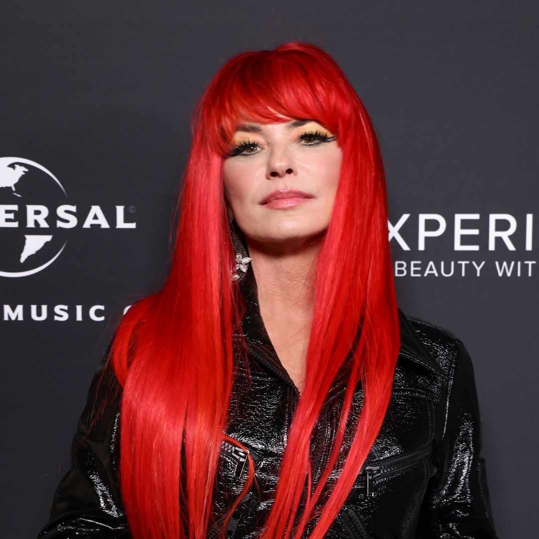 Shania Twain stuns in slinky allwhite outfit as she celebrates special