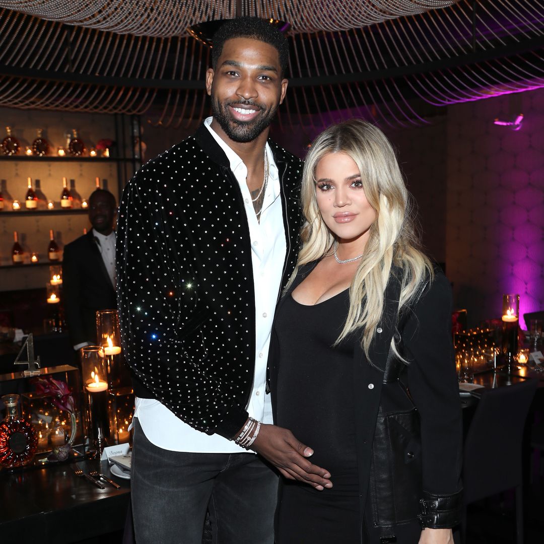 Khloe Kardashian's son is so tall as 19-month-old takes after 6ft 9 dad in new photos