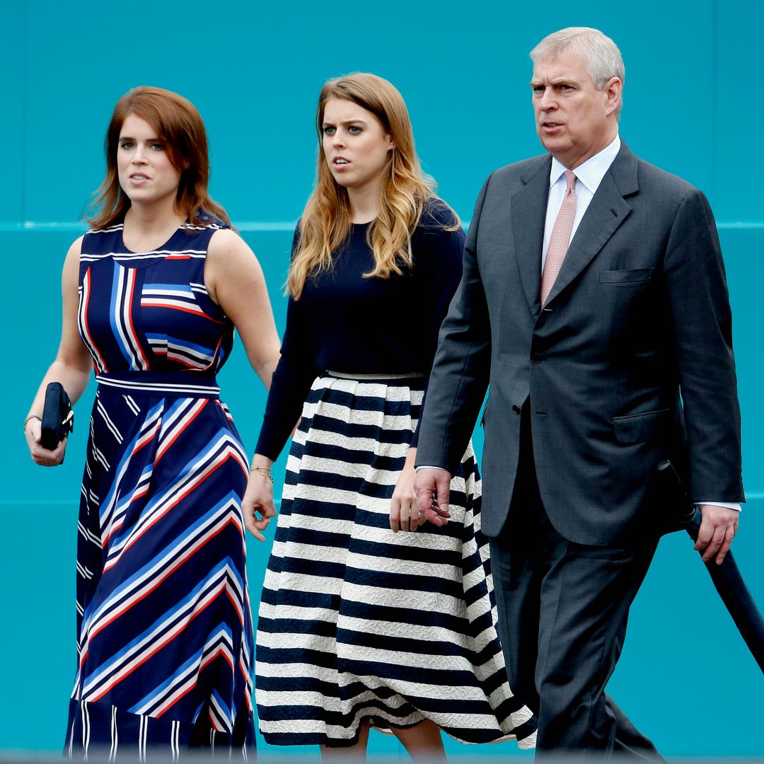 Princesses Beatrice and Eugenie pictured after pulling out of family ...