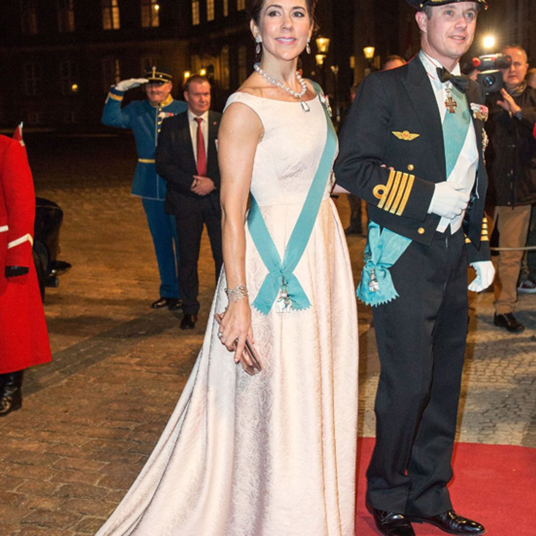 Crown Princess Mary and Princess Marie of Denmark are double visions of beauty at royal gala