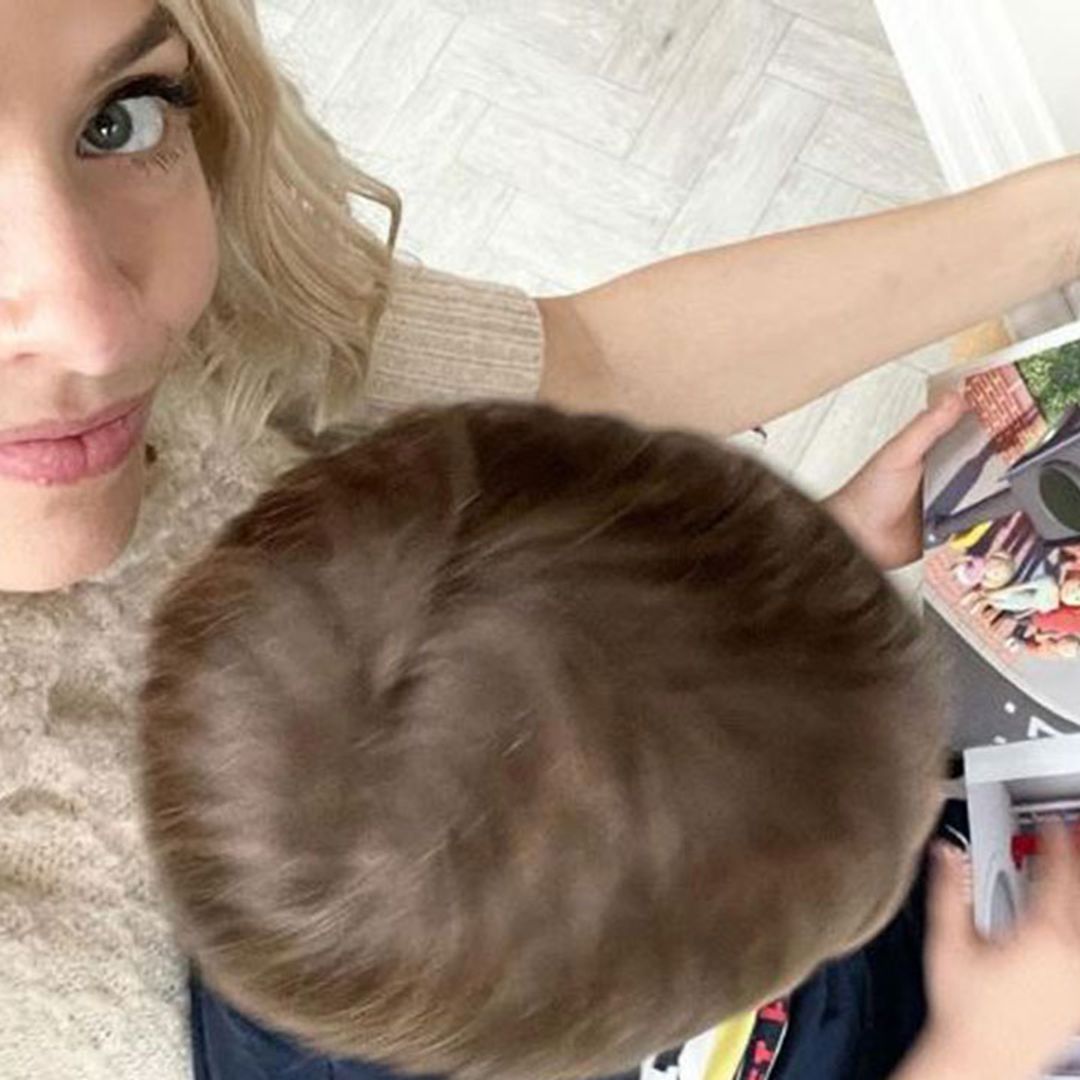 Holly Willoughby shares rare selfie with son Chester for this special reason