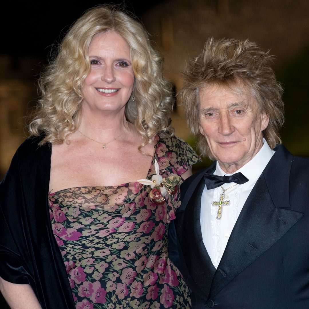 Rod Stewart is smitten with Penny Lancaster amid star-studded date night