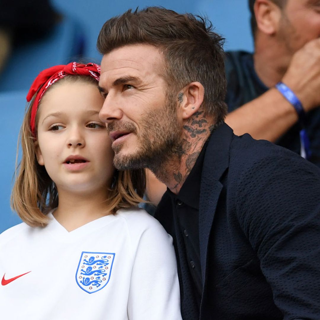 David Beckham's sweet gesture for daughter Harper will melt your heart