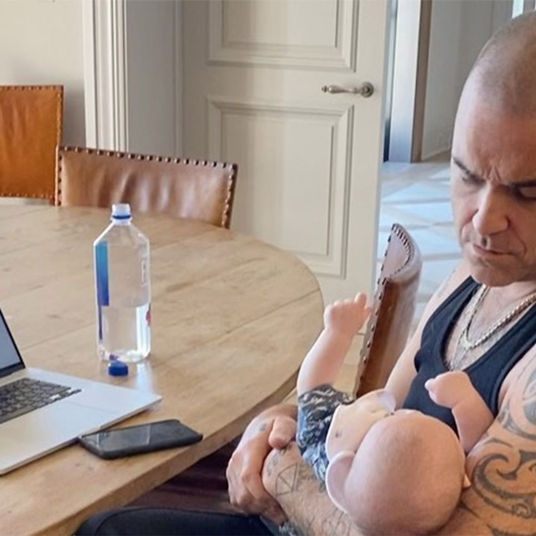 Robbie Williams' wife Ayda Field shares a glimpse inside baby Beau's nursery