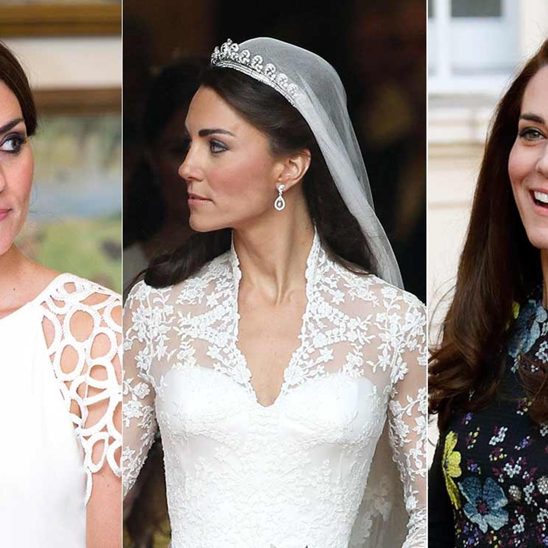 Kate Middletons Signature Royal Wedding Day Hairstyle Went Against Royal  Advice  Marie Claire