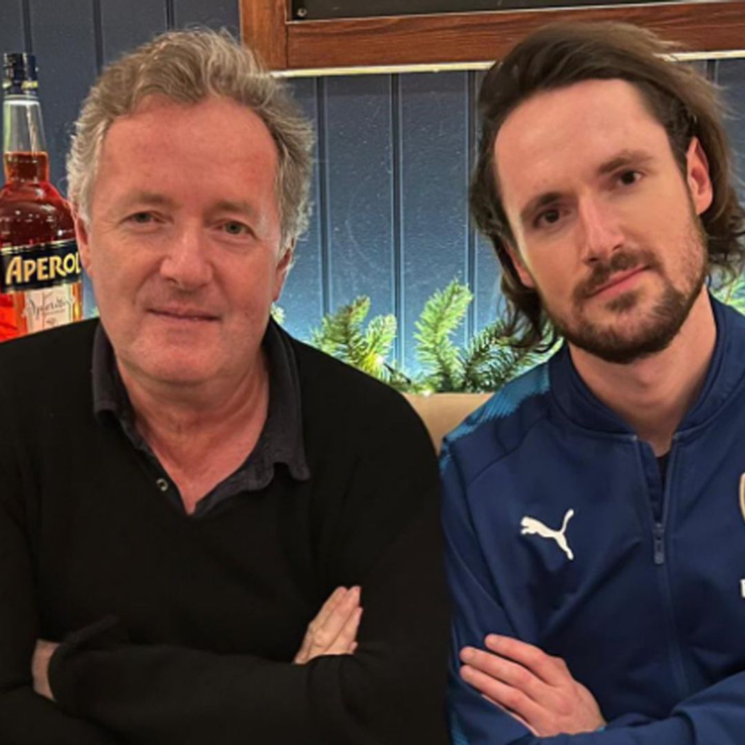 Piers Morgan has a very public disagreement with son Spencer