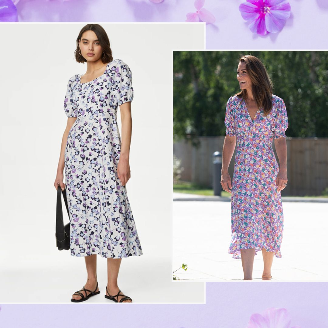 M&S's new-in floral dress is going to be a hit for summer - and it's so Princess Kate