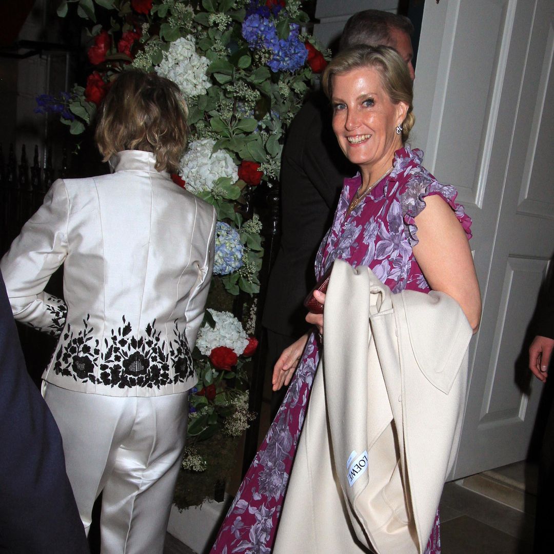 Duchess Sophie glows in Erdem at royal dinner at Mayfair eaterie Oswald's