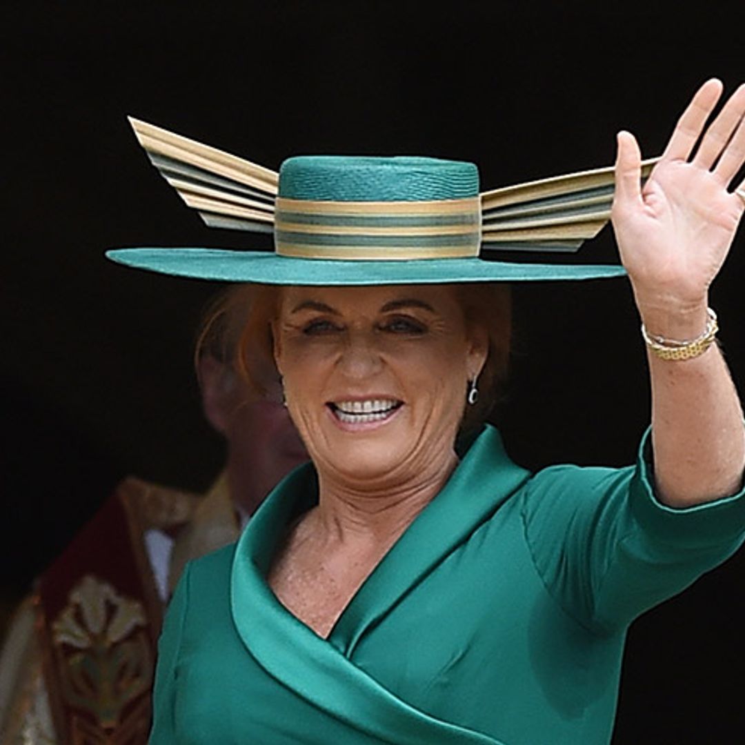 Sarah Ferguson did something at the royal wedding that we can ALL relate to