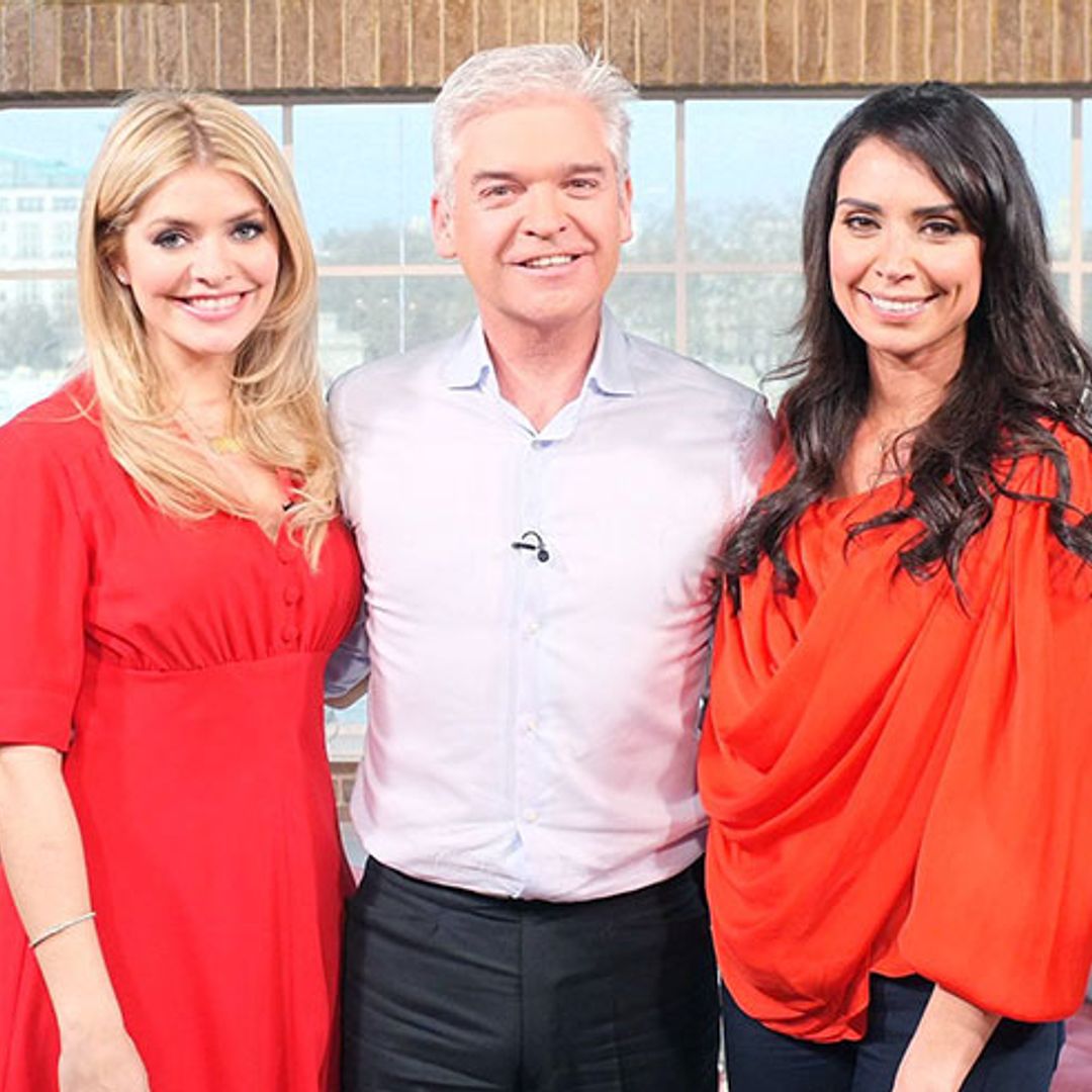 Phillip Schofield reveals Christine Bleakley's reaction to Holly Willoughby's Dancing on Ice return