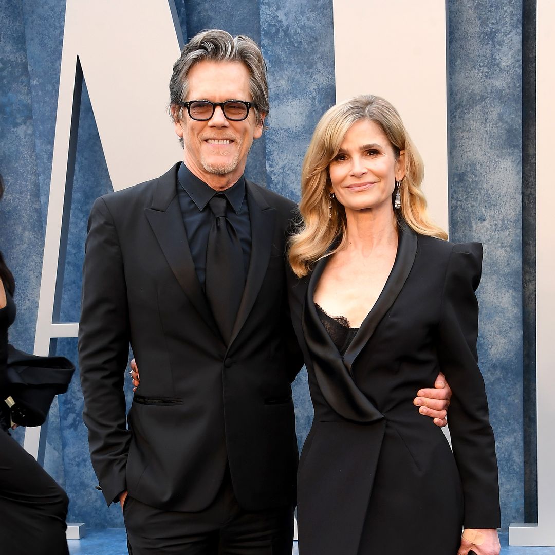 Kevin Bacon and Kyra Sedgwick joined by kids Travis and Sosie with rarely-seen partners for surprise that sparks reaction