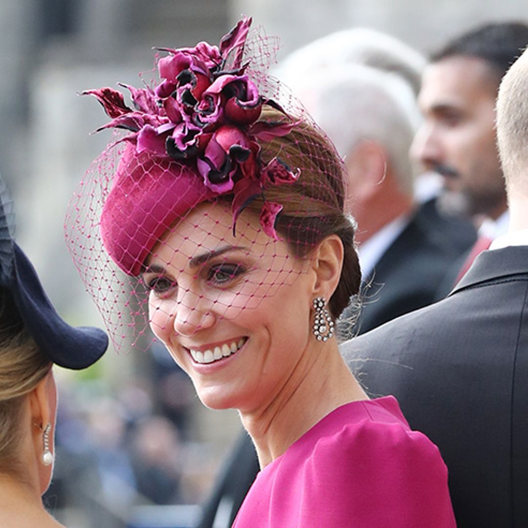 Kate Middleton stuns in Alexander McQueen for second royal wedding of the year