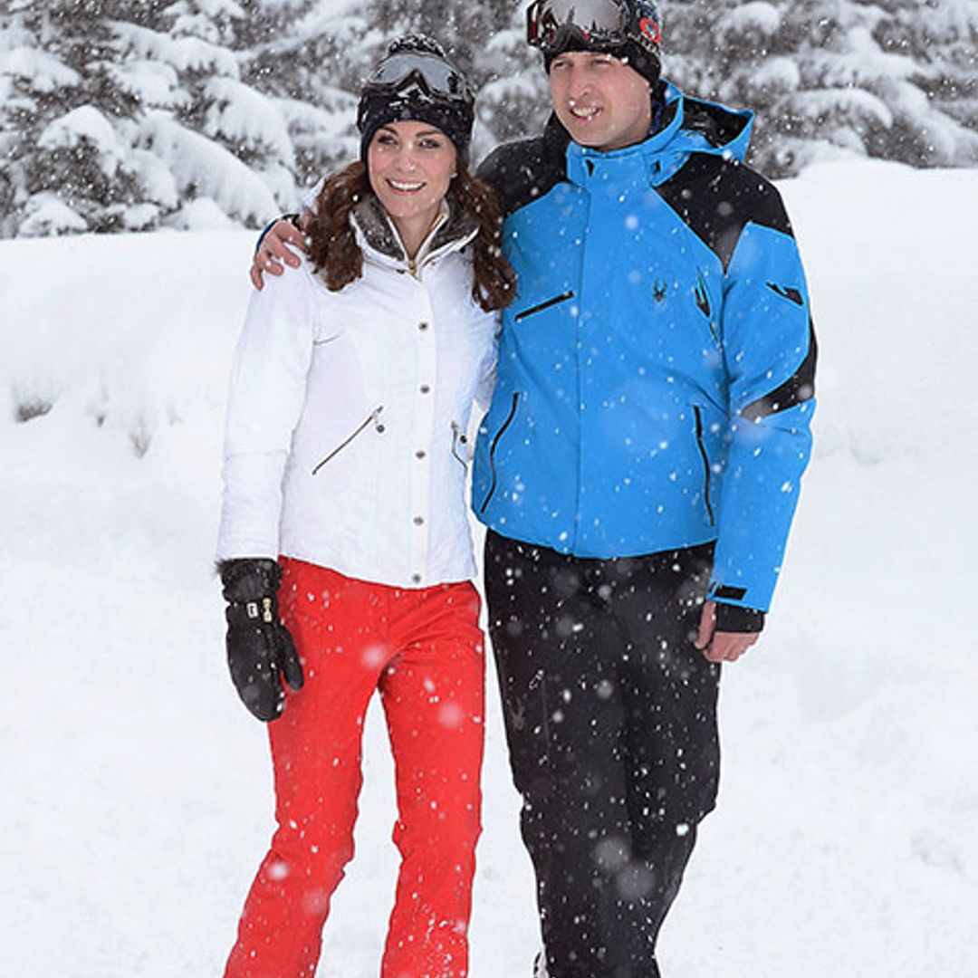 Is this where Prince William and Kate spent their first ski holiday with George and Charlotte?