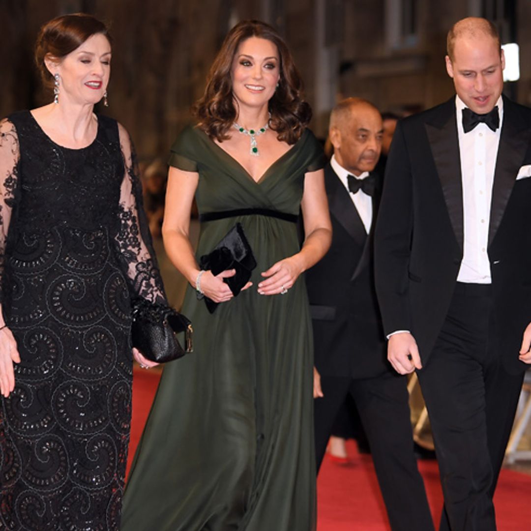 Baftas 2018: Kate shows off baby bump as she graces red carpet with Prince William