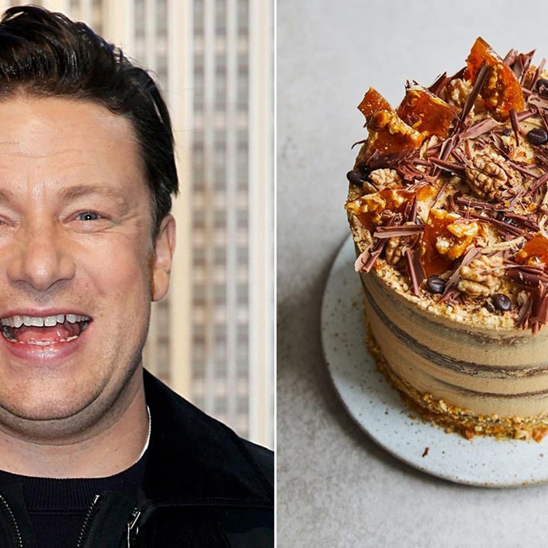 Jamie Oliver bakes ultra-indulgent cake for Captain Tom's 100th birthday