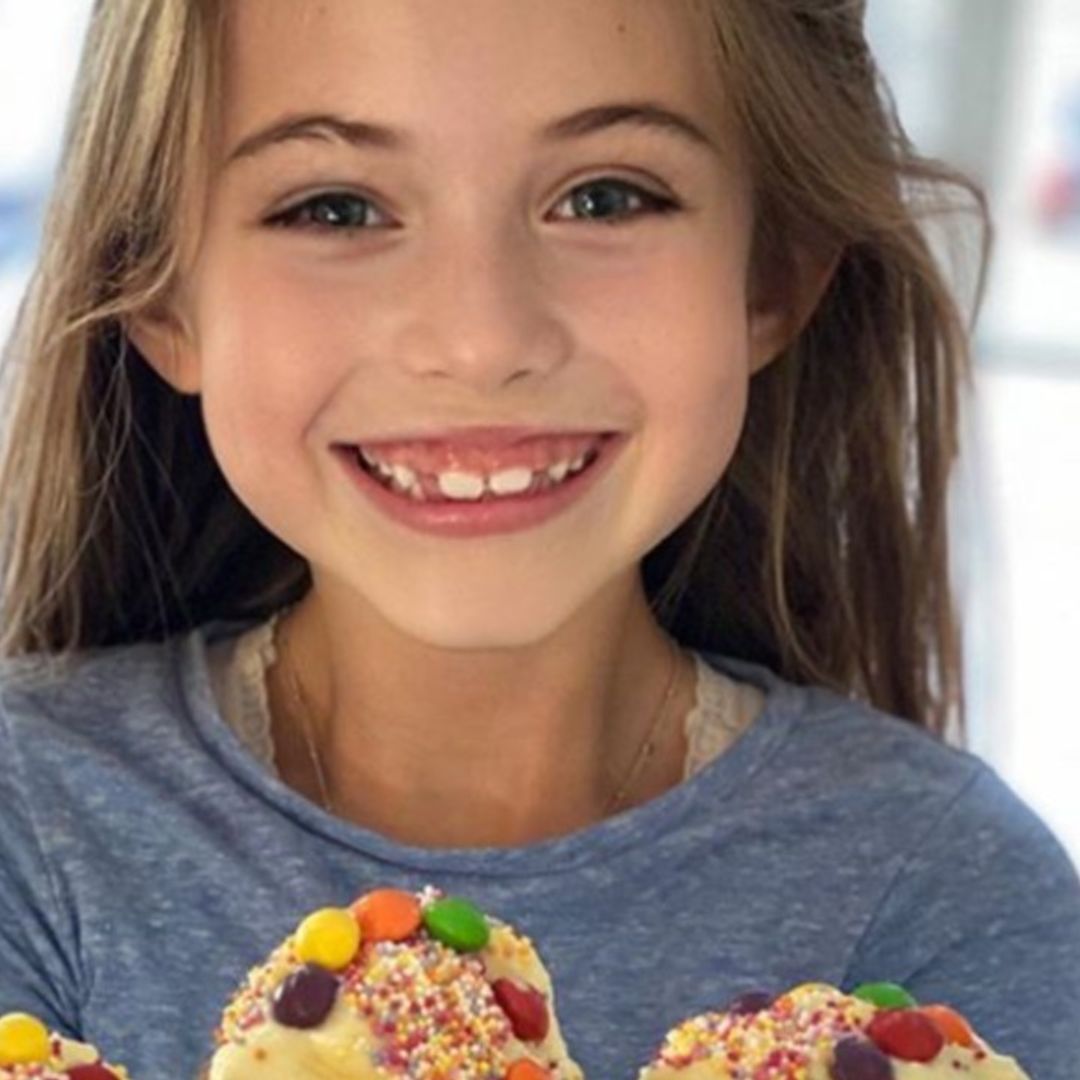 Amanda Holden's daughter Hollie makes incredible rainbow cupcakes – see photo