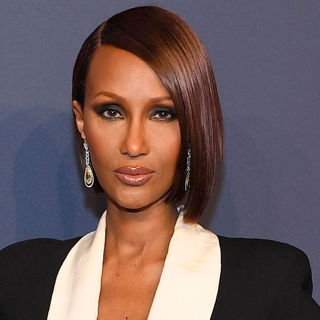 Iman shows off loving tribute to husband David Bowie – and shares rare look inside home