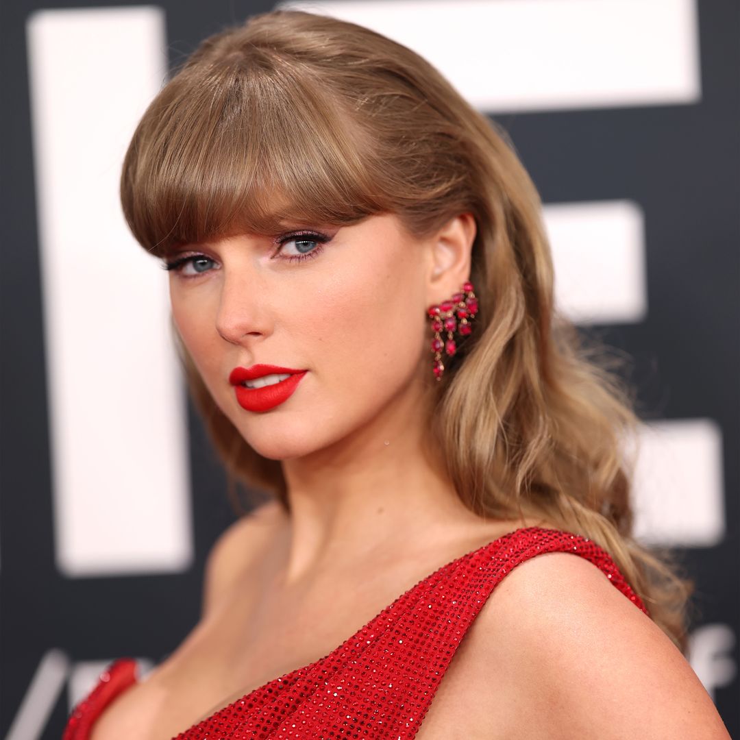 Taylor Swift dazzles in red-hot mini-dress at the Grammys — & her nod to Travis Kelce is unmissable