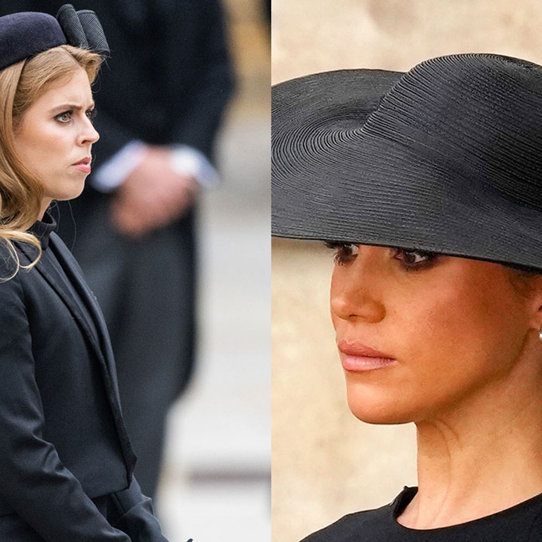 The surprising shoes the royal ladies wore to the Queen's funeral - did you realise?