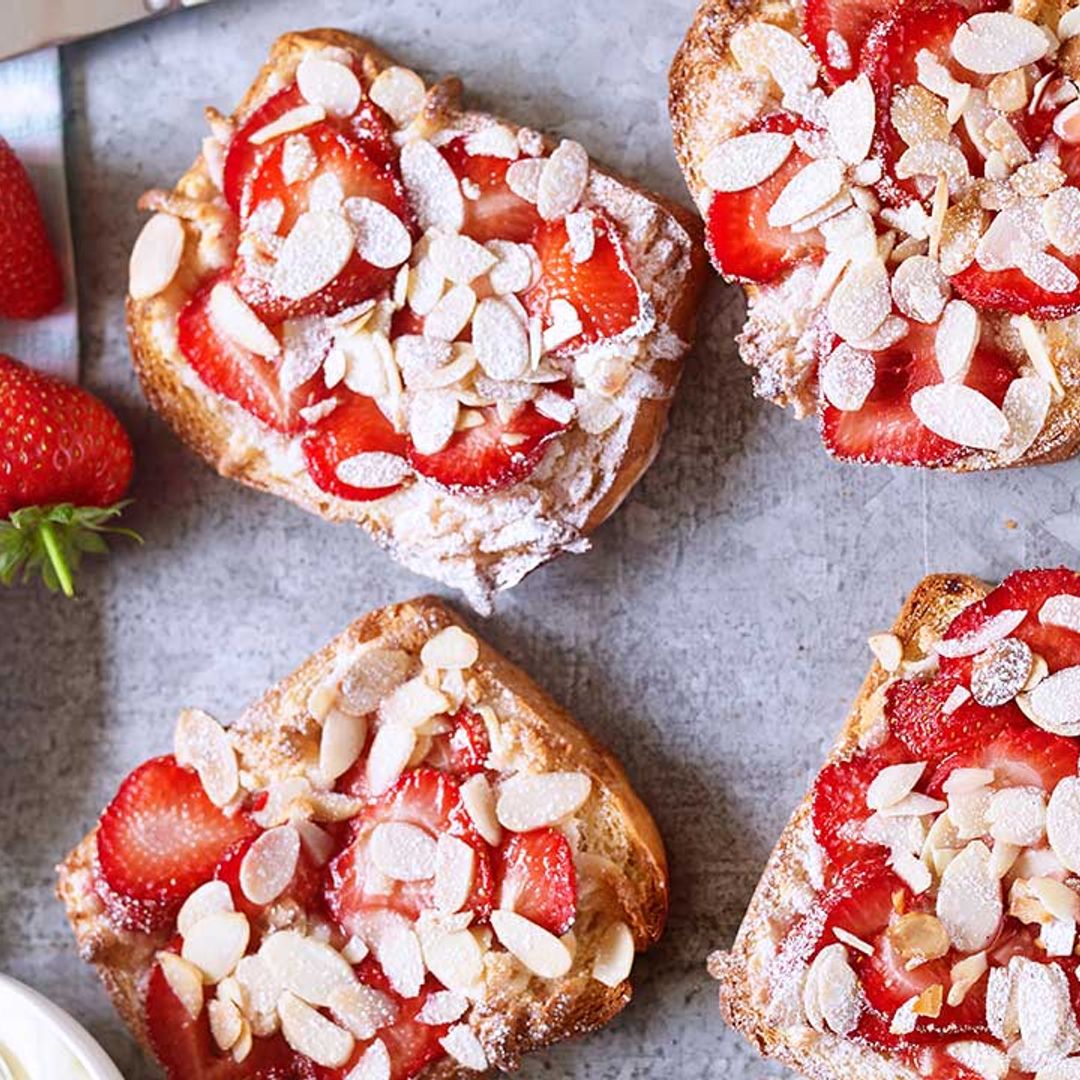 Treat yourself to a strawberry brioche breakfast - the perfect recipe for french toast lovers