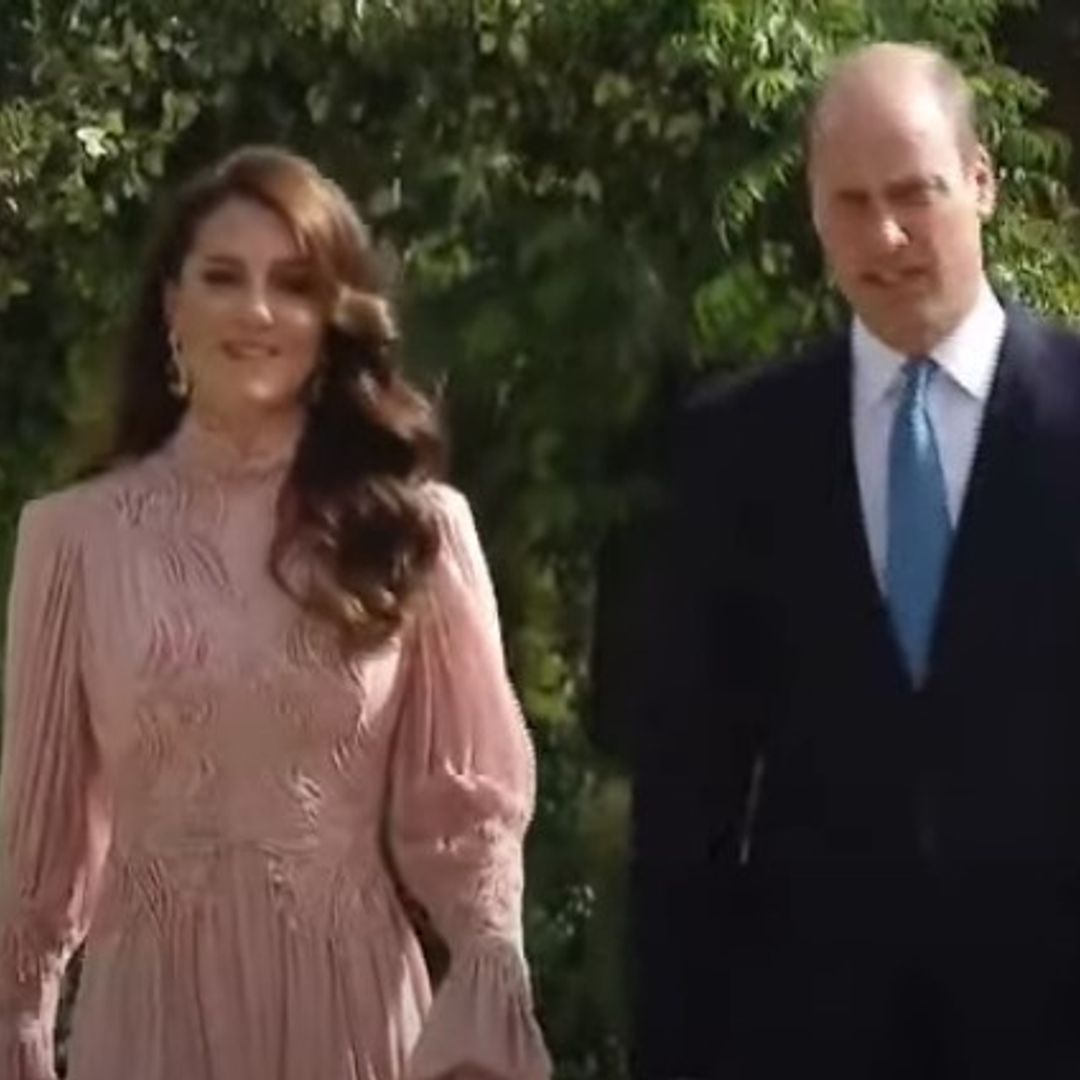 The Prince and Princess of Wales lead guests at Jordan royal wedding - best photos