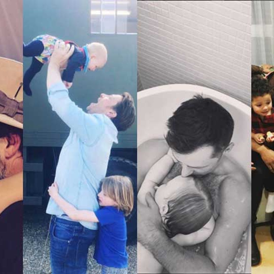 Famous dads and their adorable children: The most heartwarming moments