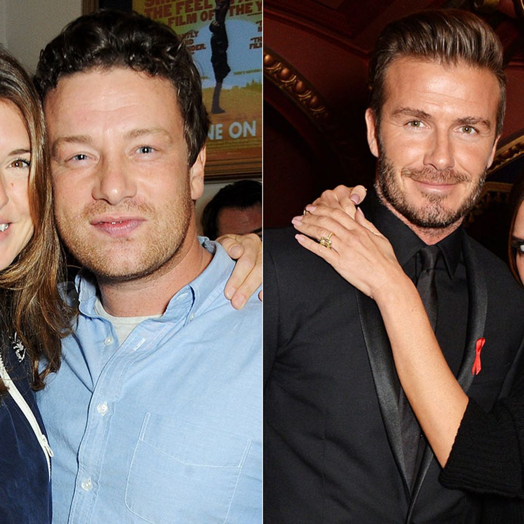 Jamie Oliver, Victoria Beckham and Strictly stars lead the celebrity Valentine's Day tributes
