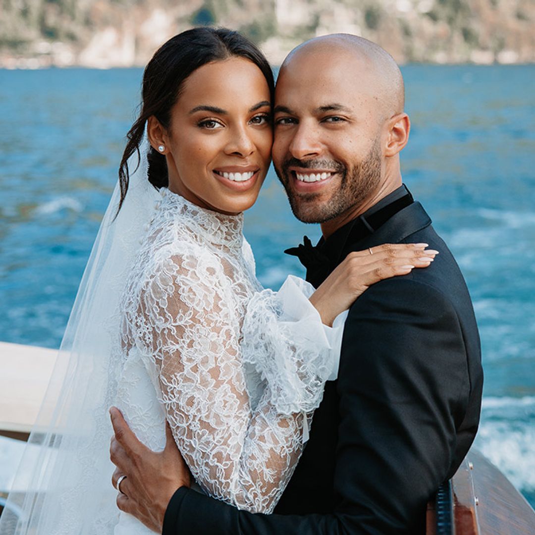 Exclusive: Rochelle and Marvin Humes renew vows in fairytale Lake Como ceremony