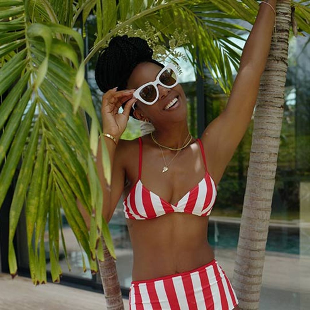Kelly Rowland relaxes on luxurious family holiday in Turks & Caicos