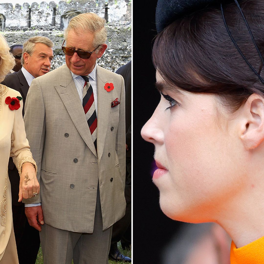Royals with surprising tattoos: From Princess Eugenie's hidden art to Princess Kate's henna